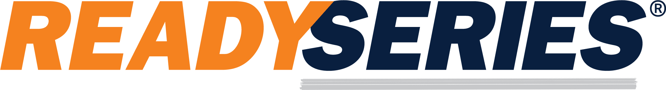 Ready Series Logo Orange and Navy