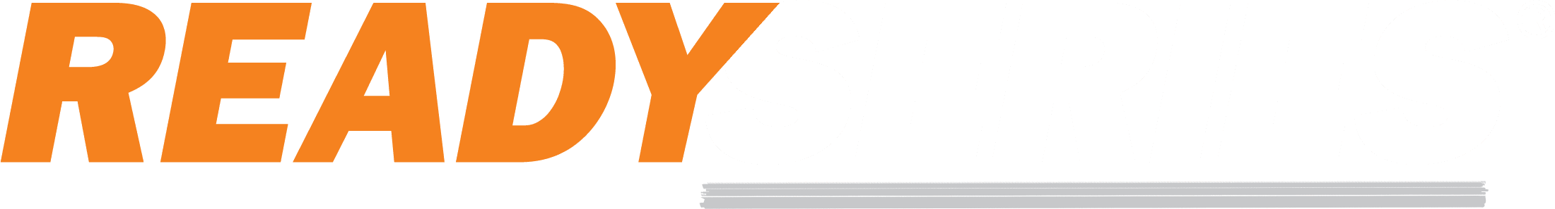 Ready Series Logo Orange and White