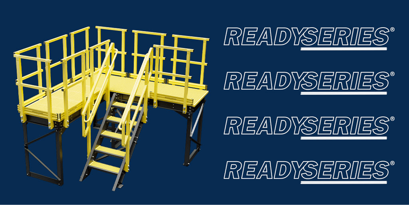 Readyseries platform with word ReadySeries four times