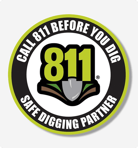 811 - Call before you dig logo