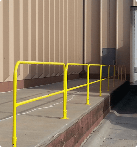 Small safety railing