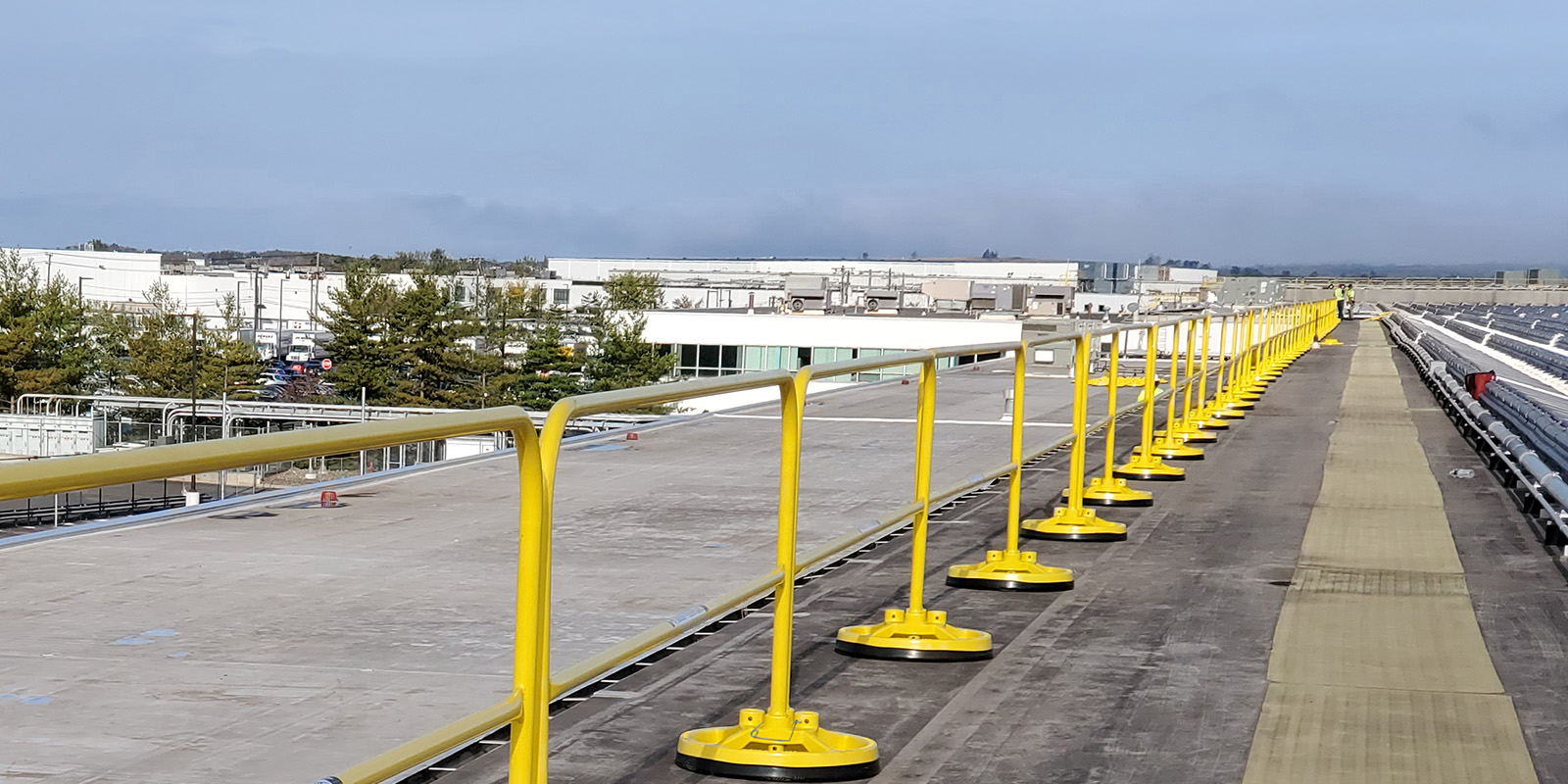 OSCO Safety Expands Availability of Non-Penetrating Railing System for Rooftop Fall Protection header