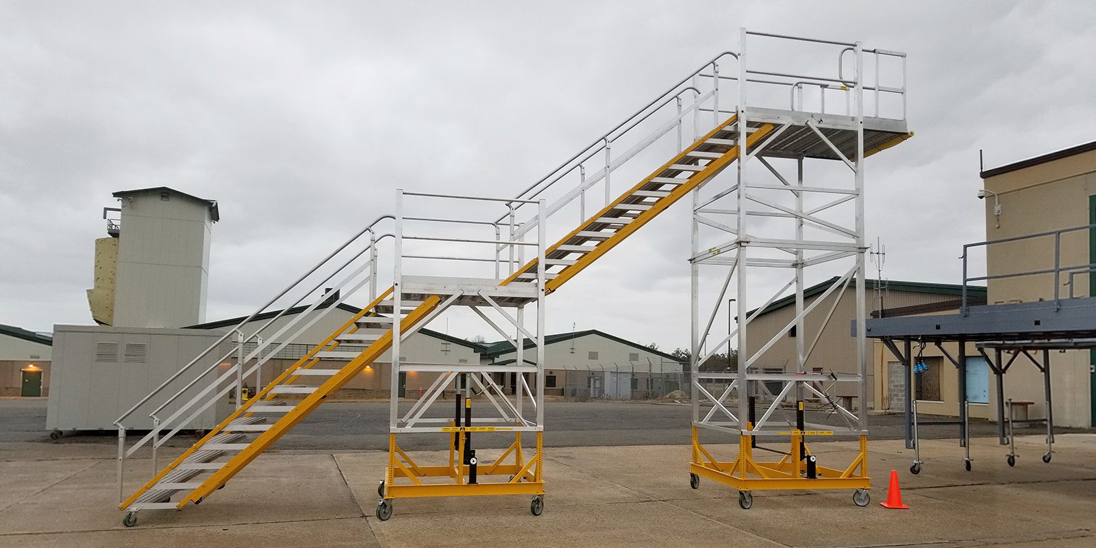 OSCO Safety Adds Rolling Stairs To Industrial Stair System Lineup header